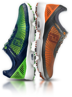 FootJoy Chaussures de golf Hyperflex, blanc/bleu clair/noir
