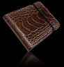 Ostrich Cash Cover - Brown