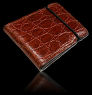 Alligator Cash Cover - Cordovan