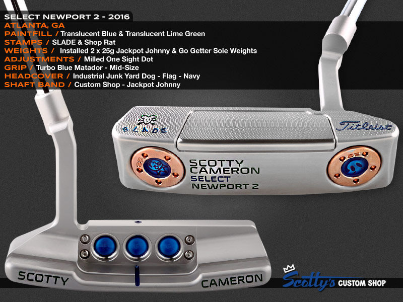 Custom Shop Putter of the Day - 2016 - Scotty Cameron