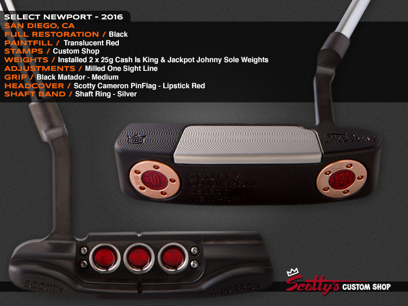 Custom Shop Putter of the Day: August 16, 2016