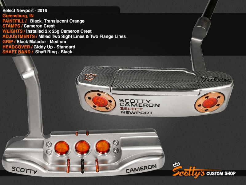 Custom Shop Putter of the Day - 2016 - Scotty Cameron