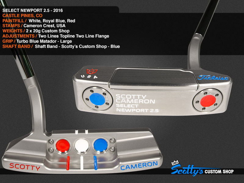 Custom Shop Putter of the Day - 2016 - Scotty Cameron