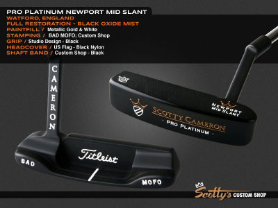 Couvre-head De Putter Scotty Cameron 2013 – Mid Mallet Rouge Industriel, Rare