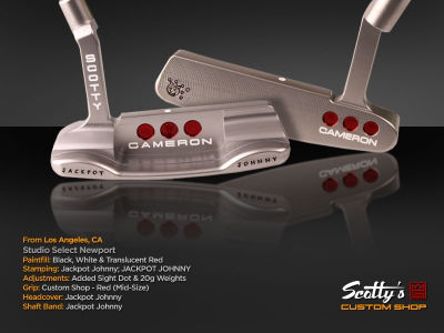 Poignée De Putter Scotty Cameron Custom Shop – Grande Taille – Rose