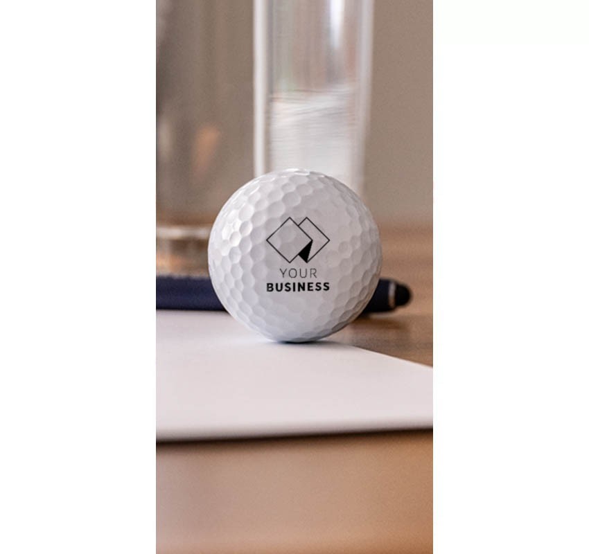 Titleist golf balls with with custom logos
