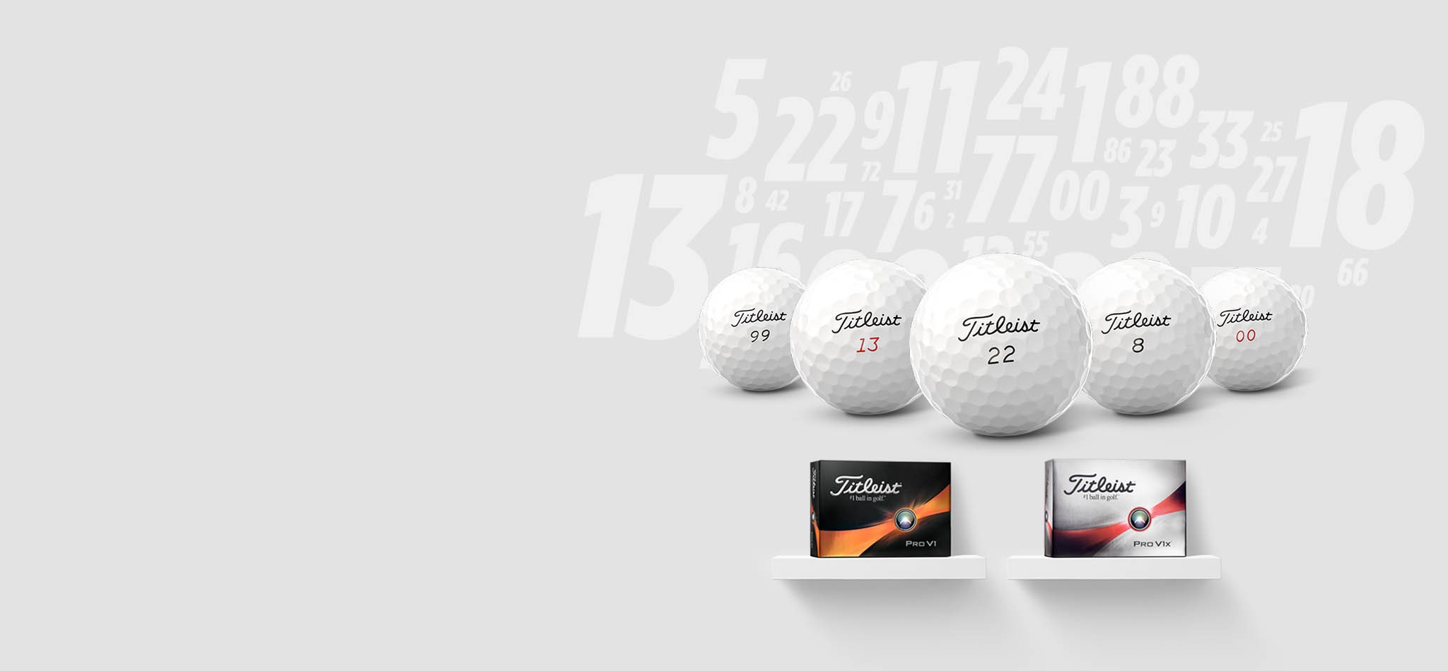 Titleist Special Play Number Golf Balls