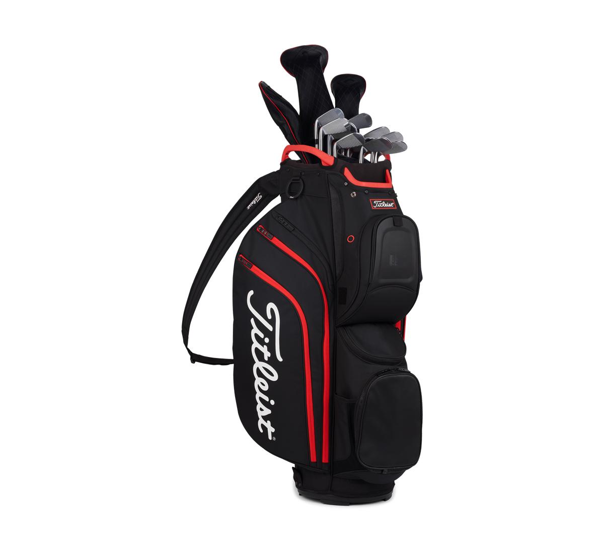 New Titleist Links Legend Golf Bag Navy/Cool  White/Black/Geen/Burgundy/Charcoal