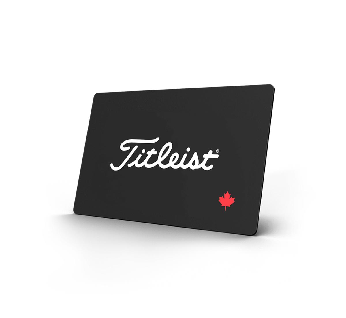 Titleist Canada Physical Gift Card