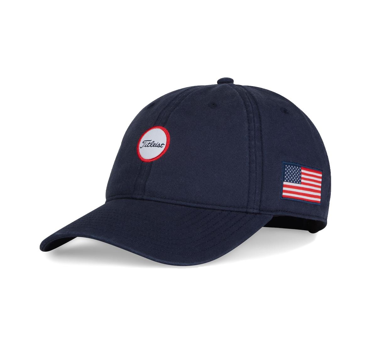 Stars & Stripes Montauk Garment Wash | Titleist USA Golf Hat