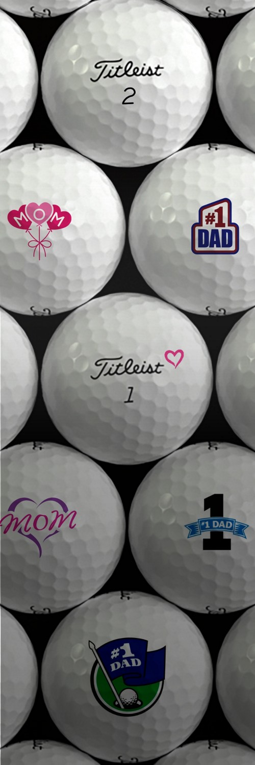 Titleist Mother's Day Custom Balls