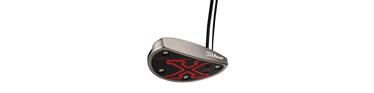 Scotty Cameron Red X Charcoal Mist Putters