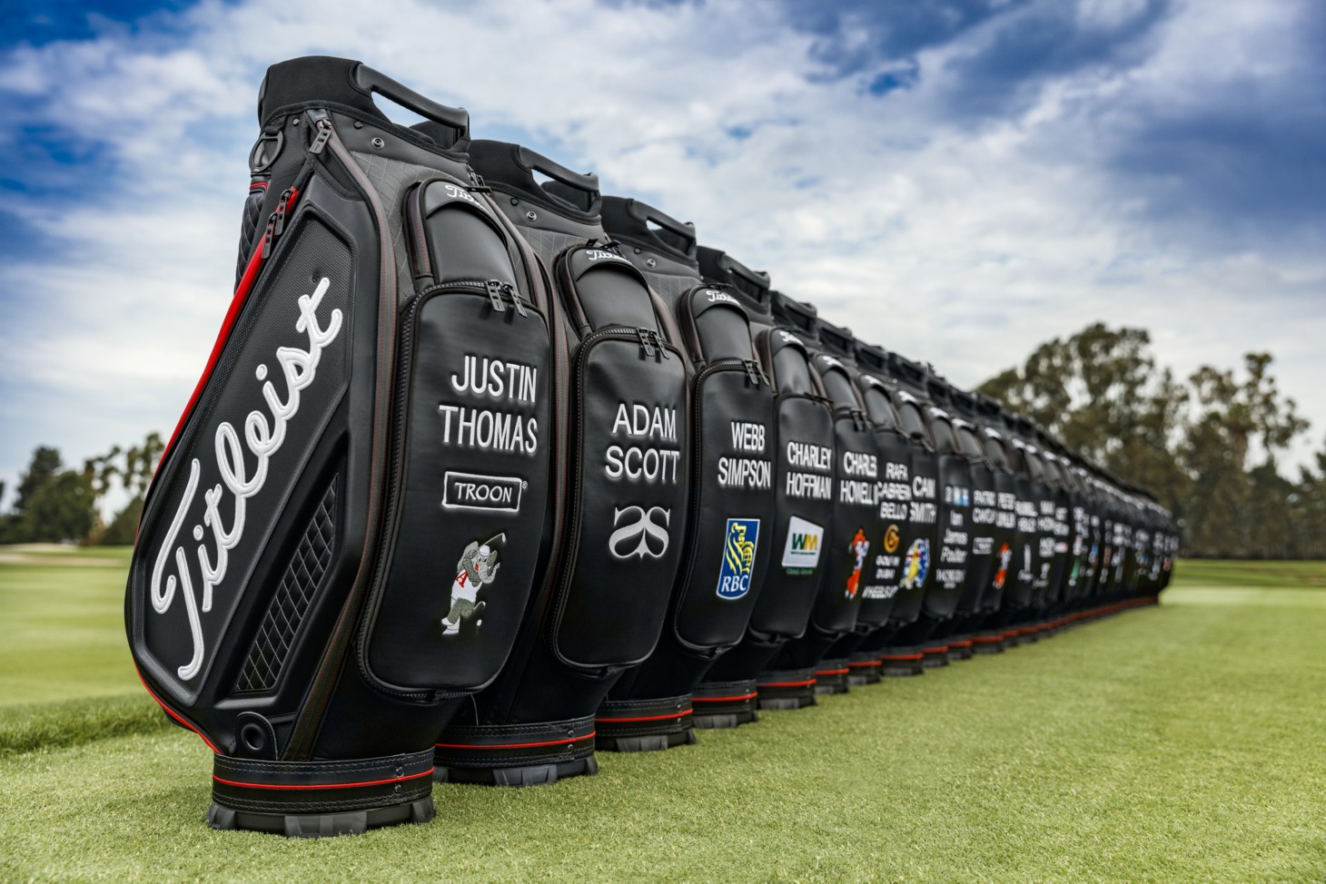 pga tour app bag setup