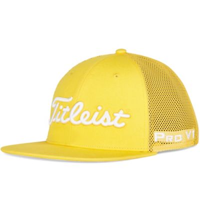 titleist fitted flat bill hat