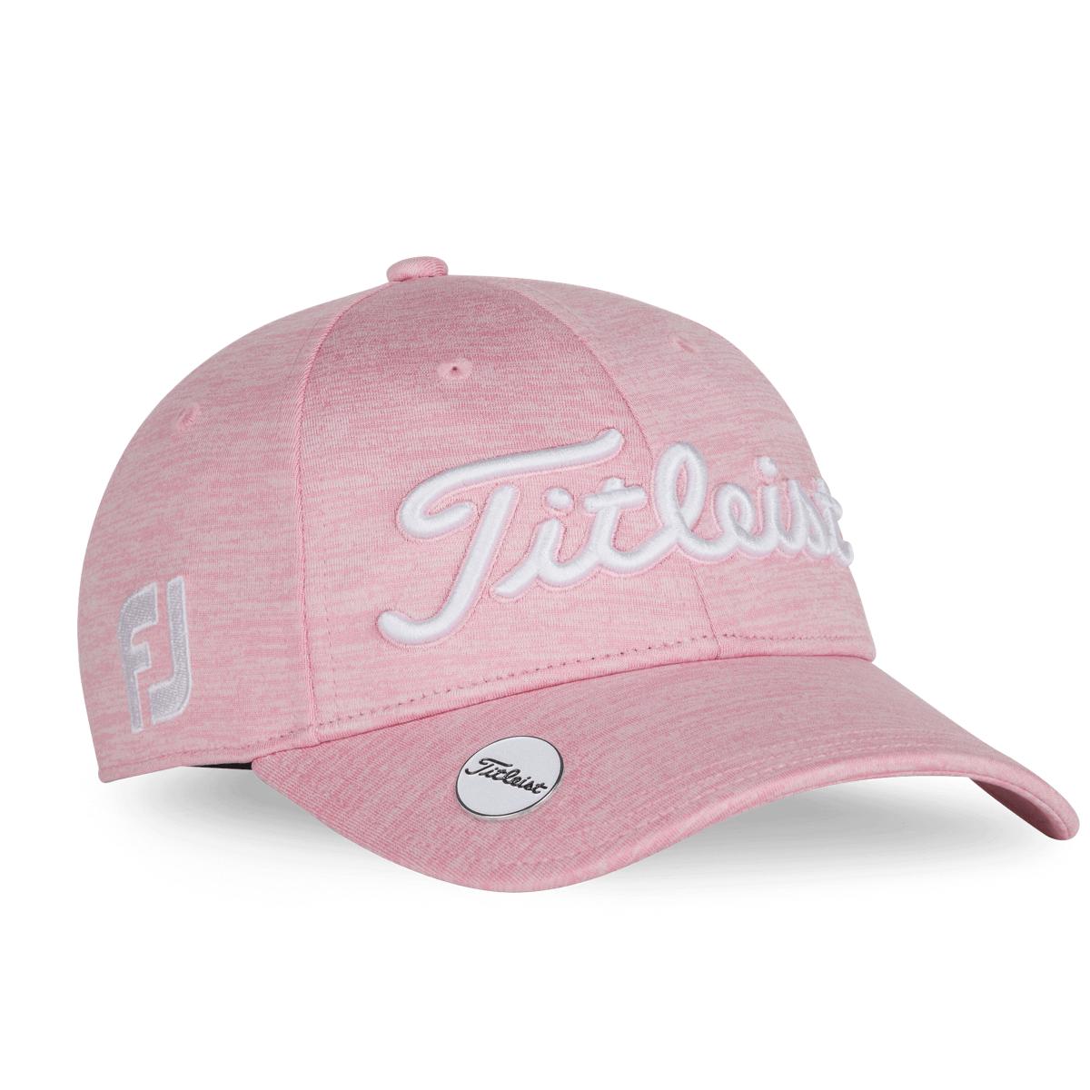 Titleist Players Performance Ball Marker Cap - Pink/White Titleist Players Performance Ball Marker Cap - Pink/White