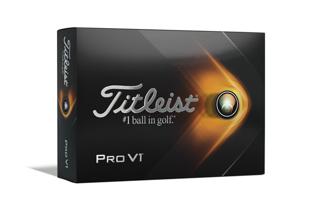 Box of one dozen Titleist Pro V1 golf balls