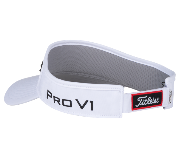 Titleist Tour Performance Visor - White/Black Titleist Tour Performance Visor - White/Black