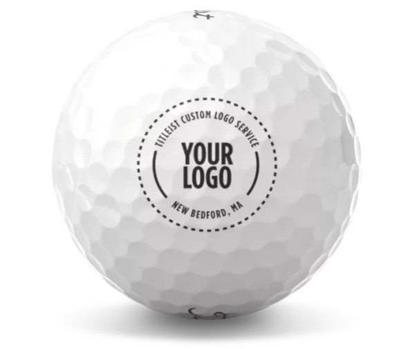 Upload your logo custom Titleist balls