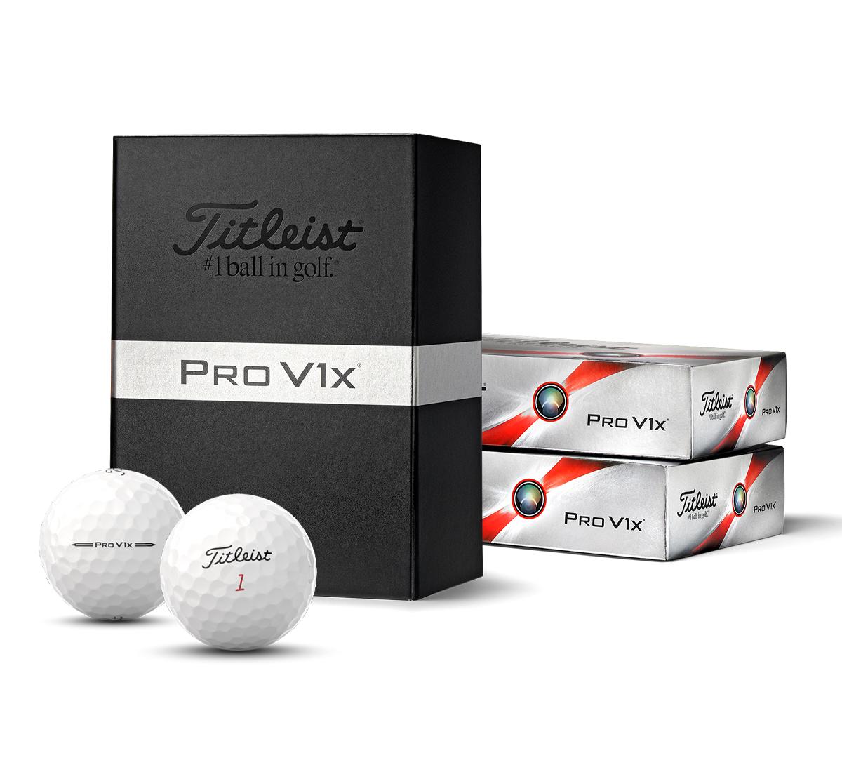 Titleist Pro V1<span>x</span> Holiday 2-Dozen Pack of Golf Balls with Premium Display Box