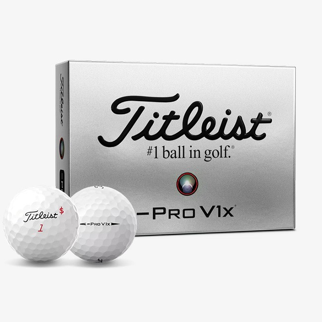 Titleist Golf Balls with Alignment Aid Logos