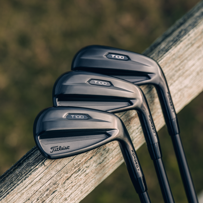 T-Series T100 Black | All Black Golf Irons | Titleist