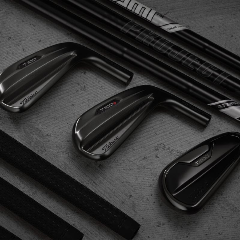 T-Series T100 Black | All Black Golf Irons | Titleist T-Series T100 Black | All Black Golf Irons | Titleist