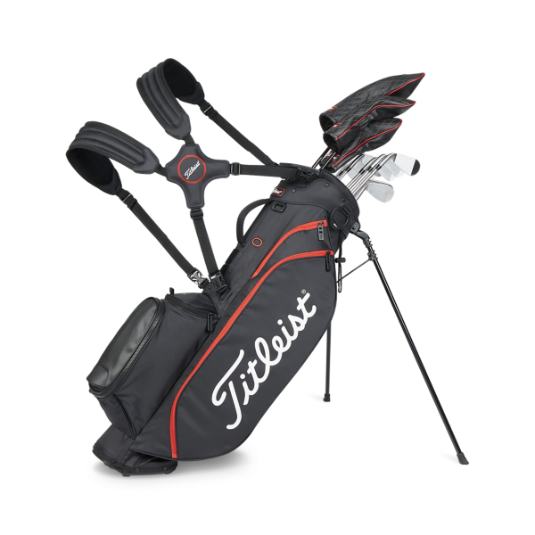 Titleist Players Sackpack - Black/Red Titleist Players Sackpack - Black/Red