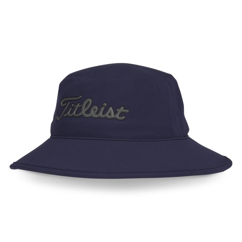 Titleist Players StaDry Bucket Golf Hat - Navy / Charcoal Titleist Players StaDry Bucket Golf Hat - Navy / Charcoal