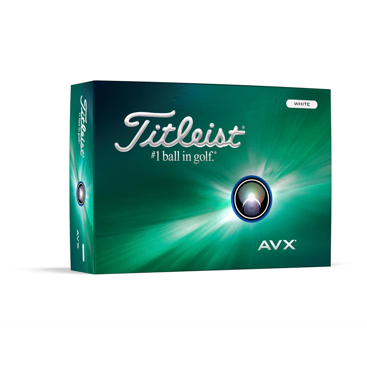 2024 AVX Low Flight, Low Spin Golf Balls Titleist