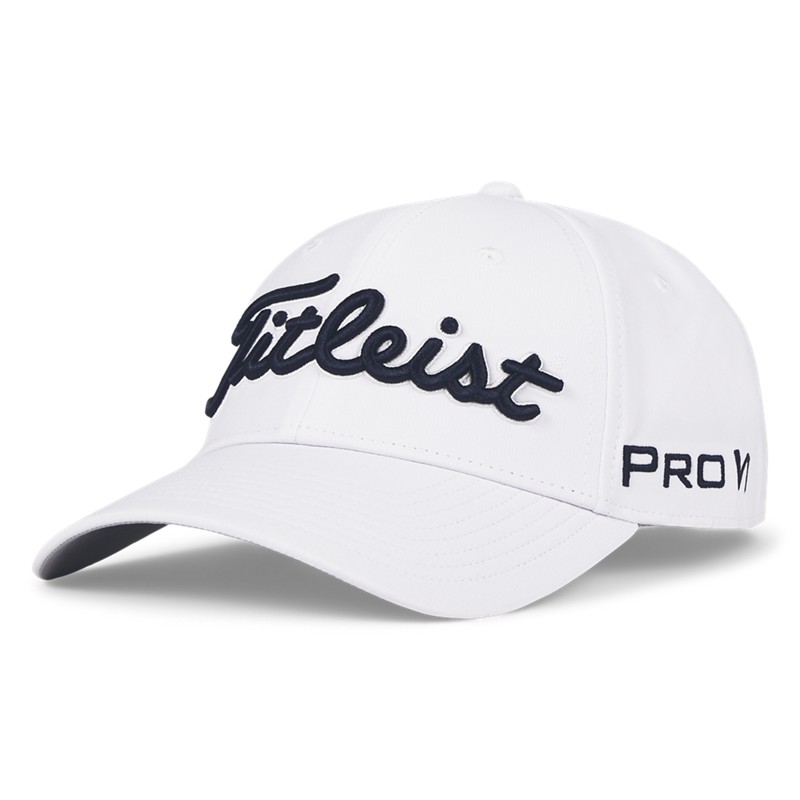 Titleist Junior Tour Performance Cap - White/Navy