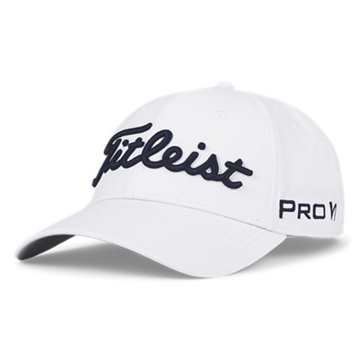 Titleist Junior Tour Performance Cap - White/Navy Titleist Junior Tour Performance Cap - White/Navy