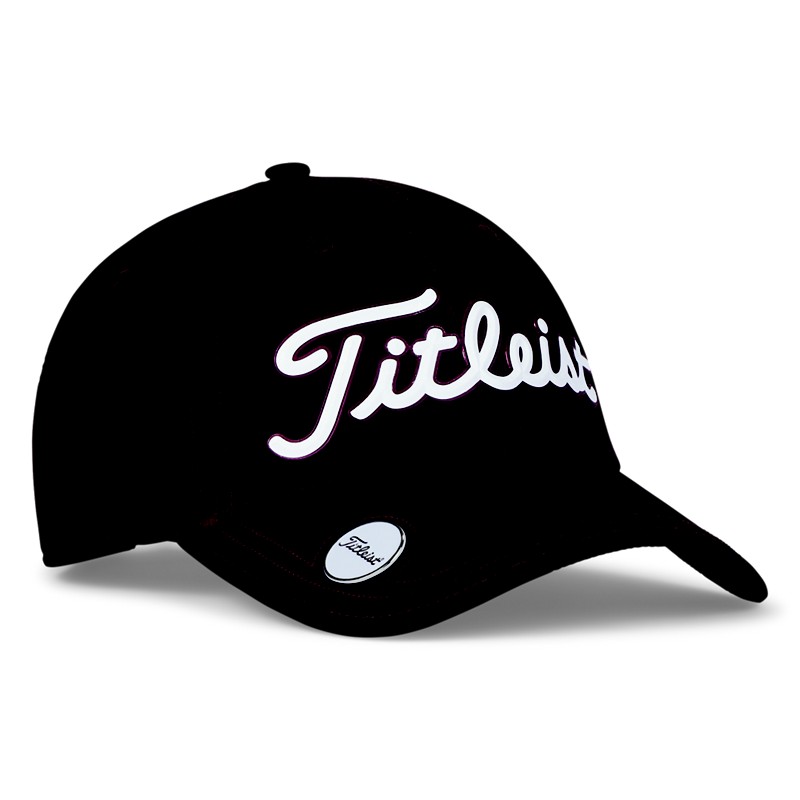 Titleist Players Performance Ball Marker Cap - Burgundy/White Titleist Players Performance Ball Marker Cap - Burgundy/White