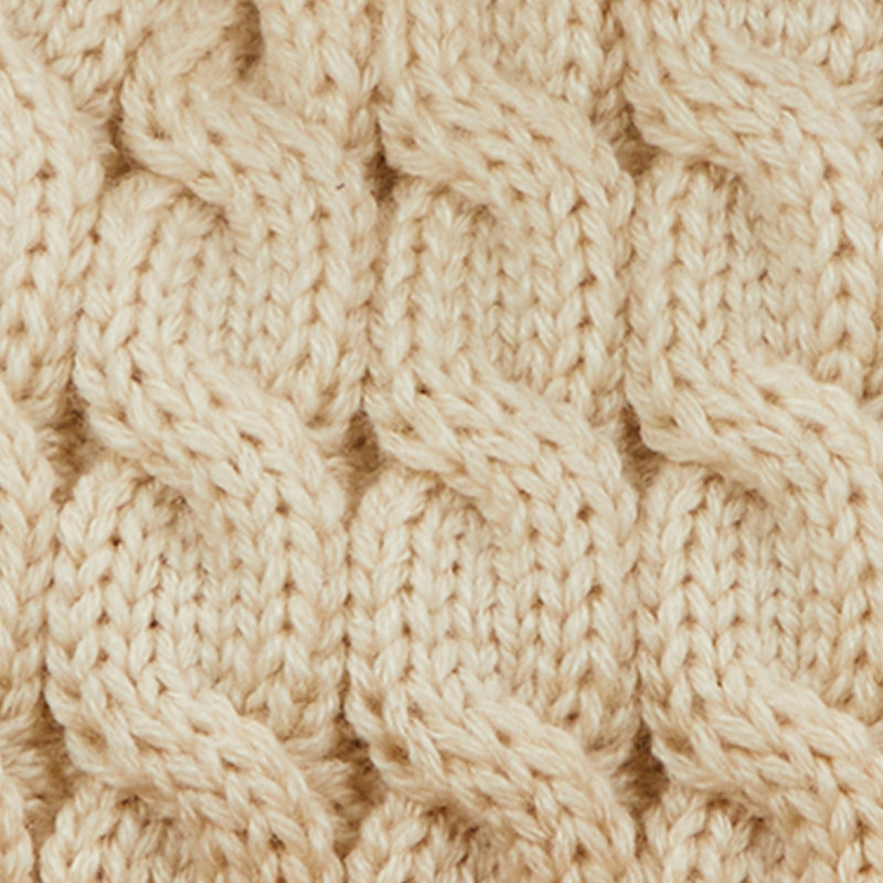 100% Acrylic Yarn & Cable Knit