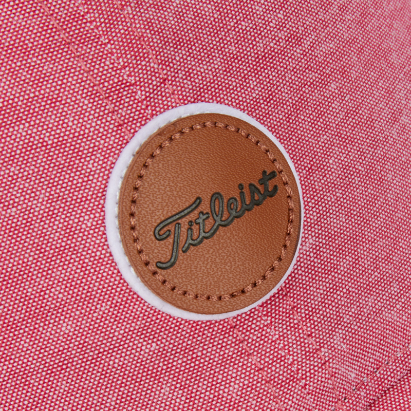 PU Applique with Debossed Titleist Script