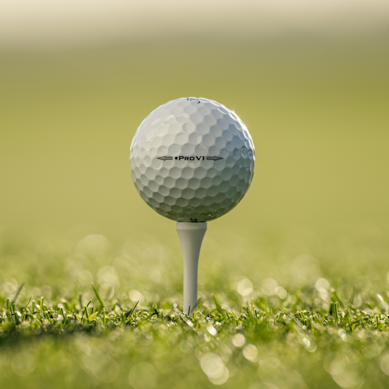 Titleist Pro V1 Left Dot customized originally for Tour players.