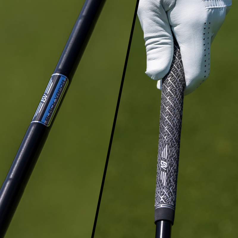 True Temper Dynamic Gold Onyx Wedge Shaft and Silver Z Cord Grip