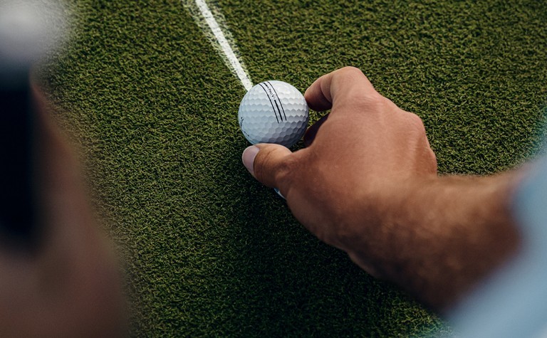 Alignment-Focused Golf Balls