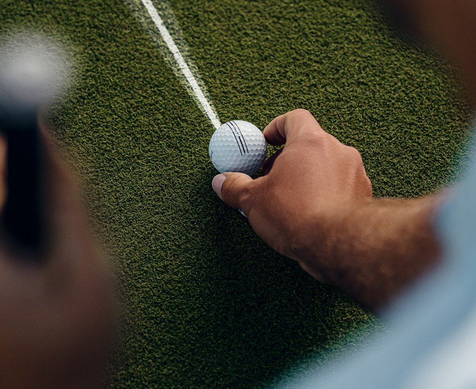 Alignment-Focused Golf Balls