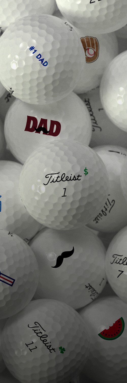 Father's Day-Themed Custom Golf Balls