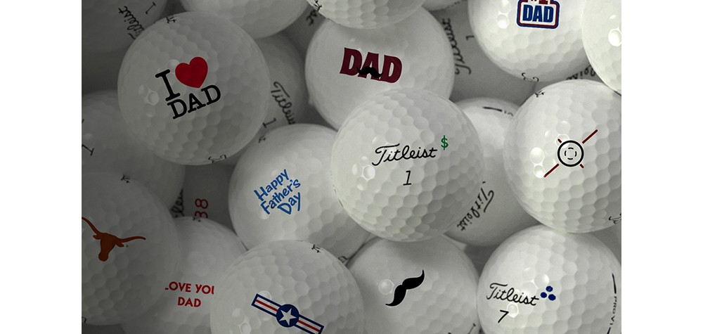 Father's Day-Themed Custom Golf Balls