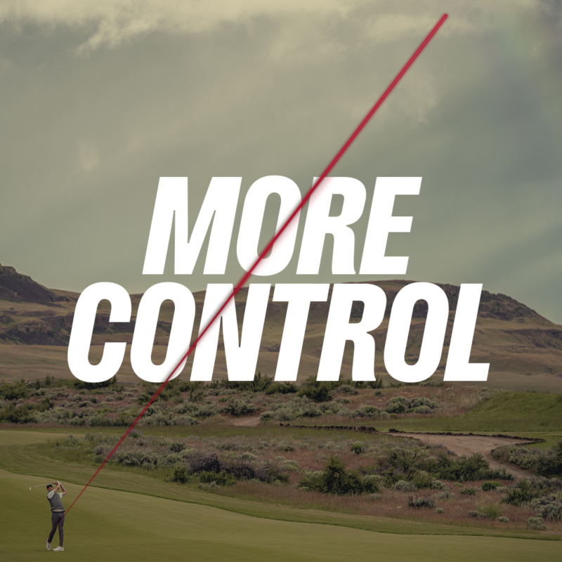 More control with irons.