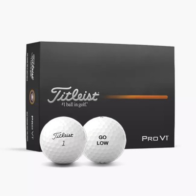 Titleist Golf Balls with Personalization Text