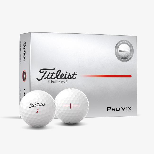 タイトリスト pro v1 white aim enhanced 2025 Pro V1x AIM Enhanced Golf Balls | Titleist