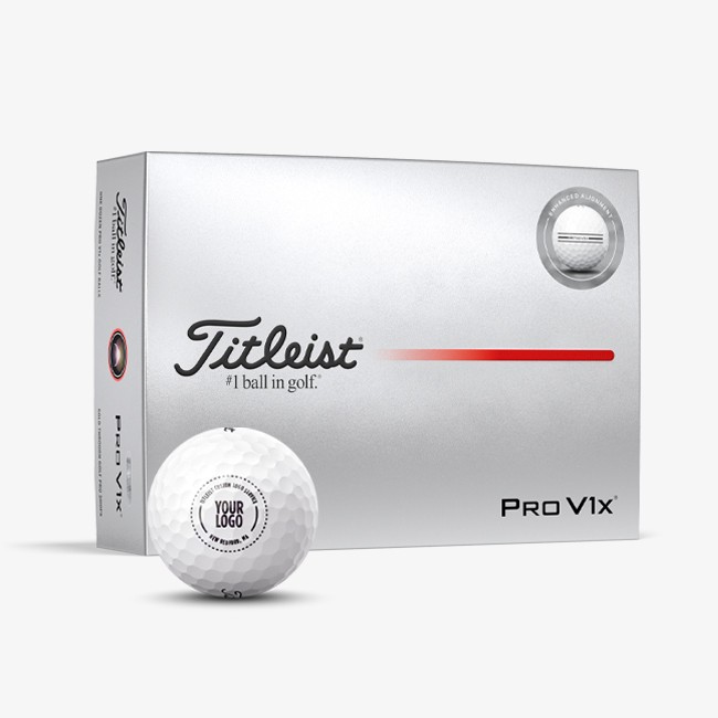 Pro V1<span>x</span> AIM Enhanced Custom Logo Golf Balls