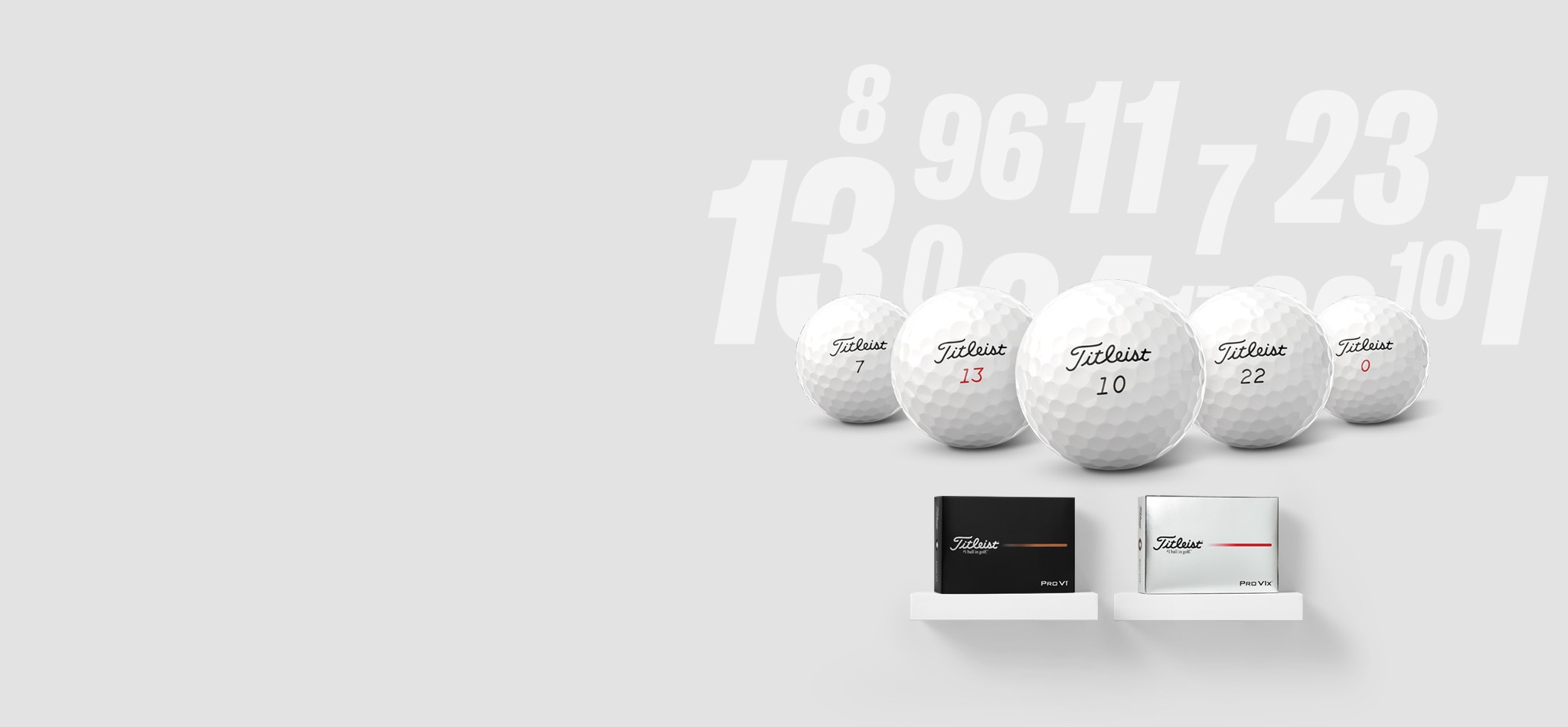 Titleist Special Play Number Golf Balls
