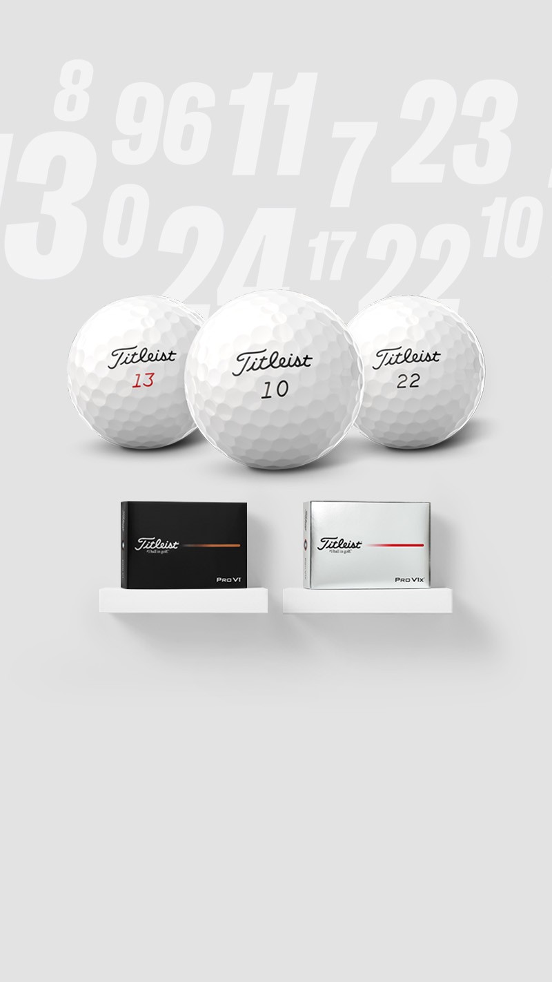 Titleist Special Play Number Golf Balls