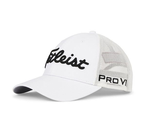 Titleist Tour Performance Adjustable Cap - Black/White