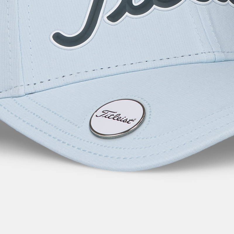 Titleist Players Performance Ball Marker Cap - Charcoal/Lemon Titleist Players Performance Ball Marker Cap - Charcoal/Lemon