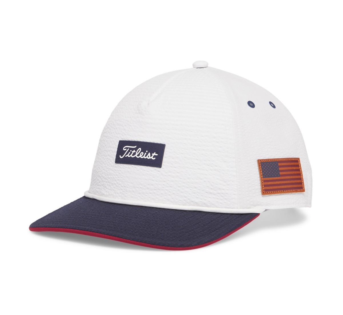 2026 Titleist Stars & Stripes Santa Cruz Seersucker Golf Hat