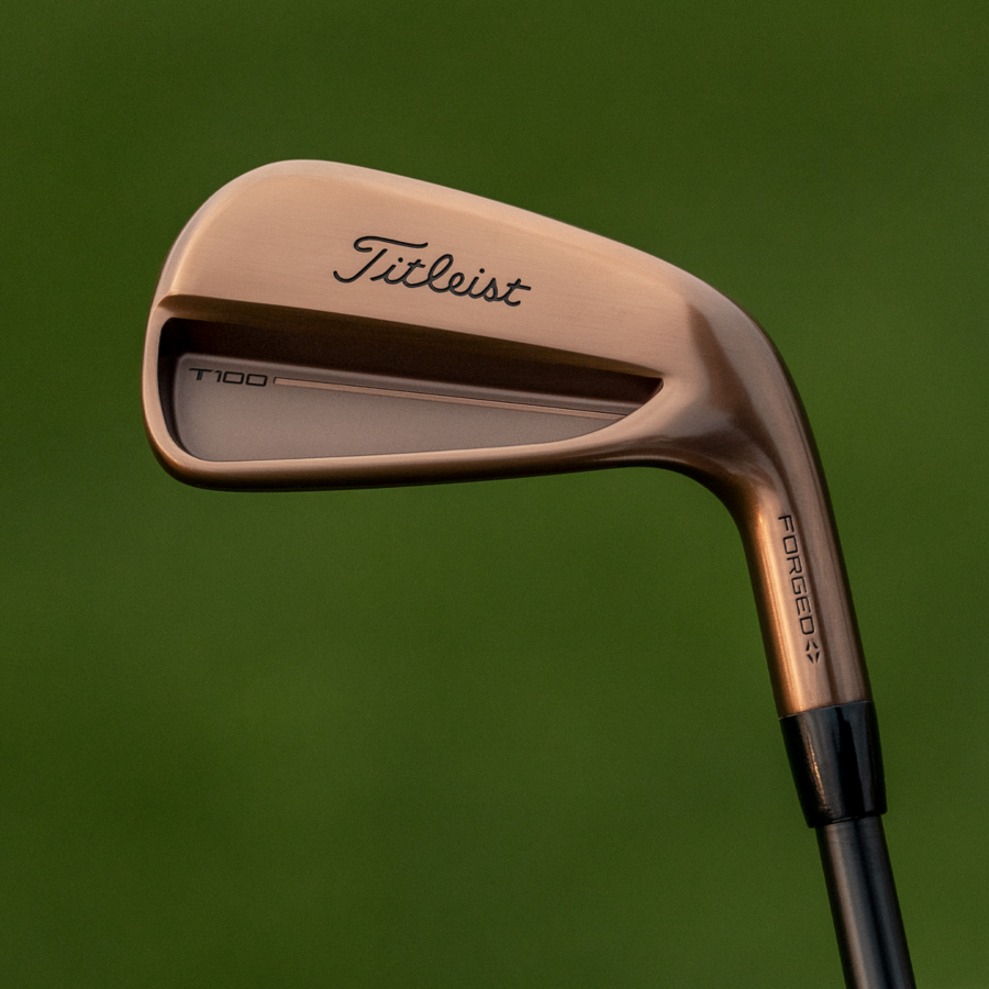 Titleist T100 Oil Can Finish Detail
